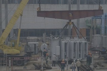 Демонтаж трансформатора